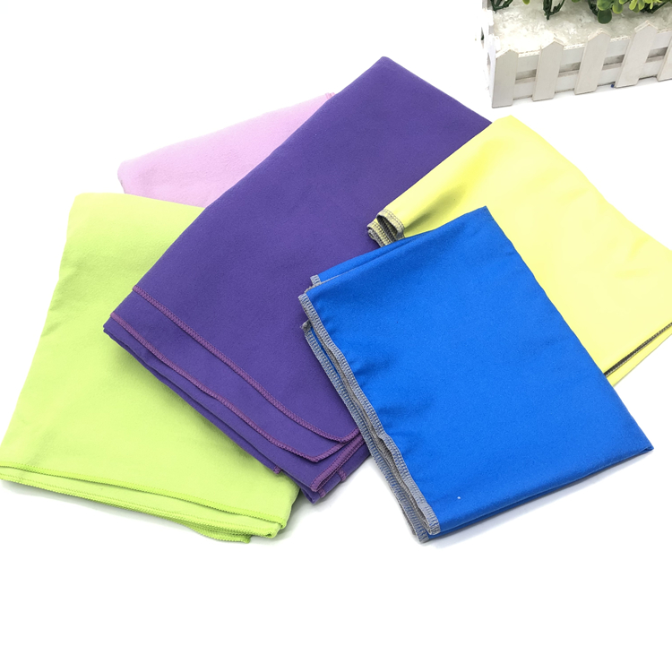အရွယ်အစားကြီးမားသော သက်တောင့်သက်သာရှိသော Suede Microfiber Fabric Microfiber Suede Sports Towel T25