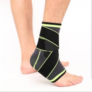 Hot Selling Nylon Knitted Protector Outdoor Cycling Running Elastic Protector Strap Ankle Protector KP-16