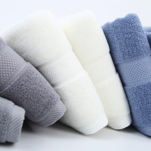 Чиста памучна крпа за лице пешкир за лице за домаќинство мек впивачки памук брзо сушење пешкир за лице за мажи и жени на големо CM6