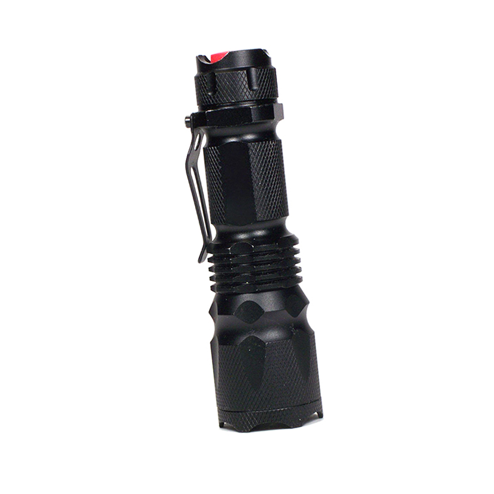 Universal light focusable led flashlight torch keychain mini taschenlampe tactical led flash light 5w