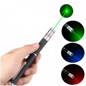 Billigt pris Flerfunktions enpunkts laser laserpekare Röd pekpenna Presentpenna Ficklampa laserljus L6