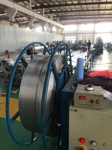ASTM legure 625 od nehrđajućeg čelika Namotane cijevi Zavojne cijevi Dobavljači u Kini
