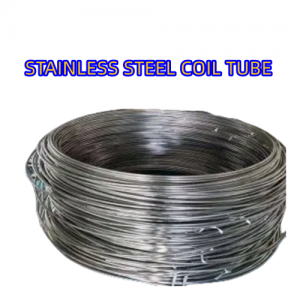 304 Stainless steel coiled pipa kanggo lapangan lenga