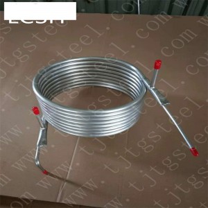 ASTM 304 stainless steel tube alang sa Beer cooling coil heat exchange coil stainless steel elbow Tube