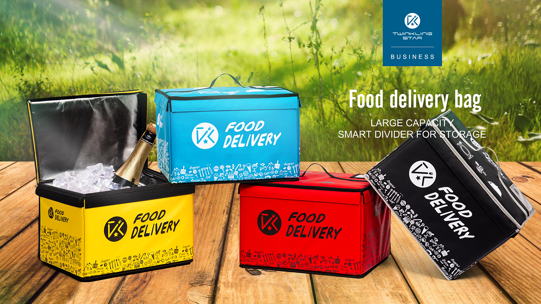Twinkling Star| New Design Multi-Functional Food Delivery Bags Collectio ODM OEM China Bagfactory