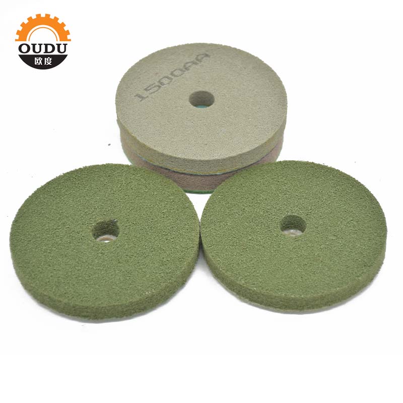 High Quality Diamond Nylon Fiber Sponge Polishing Pad For Cleaning Concrete Stone
