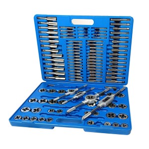 110 Pcs Tap And Die Set Packed In Tool Box