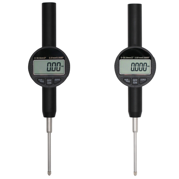 Digitale indicator voor lange afstand 0,01 mm en 0,001 mm resolutie