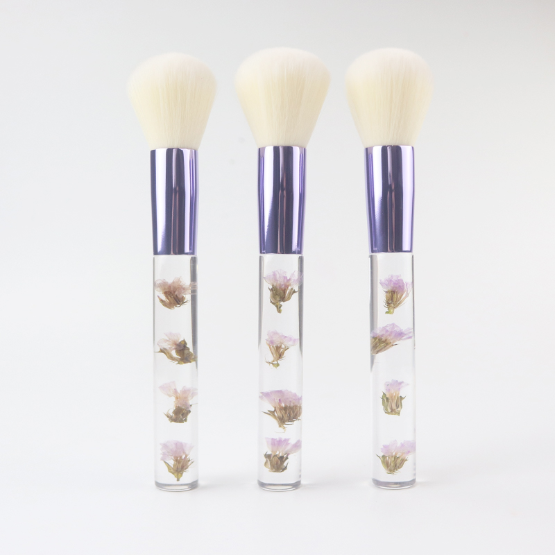 Трымальнік пэндзляў для макіяжу Eternal Flower Makeup Brushes Set Private Label