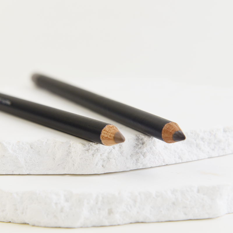 Lápis de sobrancelha de madeira clássico fabricantes de maquiagem para os olhos de longa duração