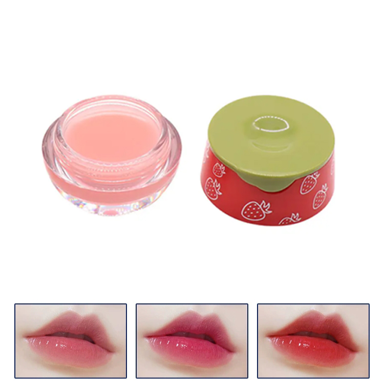 Lips Care Balm Cruelty-free Strawberry Moisturizing SPF Oil Lip Balm