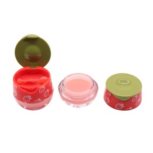 Lippenverzorgingsbalsem Dierproefvrije Aardbei Hydraterende SPF-olie OEM-lippenbalsem