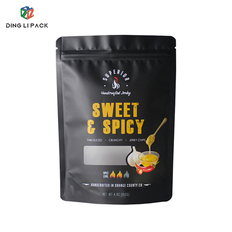 China Supplier Custom Printing Resealable Cookies Snack Packaging Stand up Pouches with Zipper for Food Saving Featured Image
