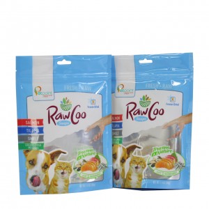 OEM Supply Custom Printed Packaging Pet Food Bag Retort Pouch Packaging Bag