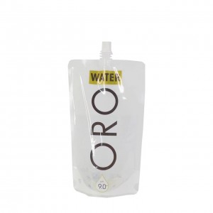 Good quality High Barrier 1L Washing Detergernt Packaging Customzied Cosmetic Standup Spout Pouch