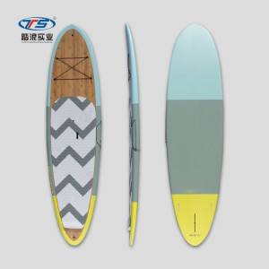 All around-(SUP Bamboo Veneer 10)bamboo veneer SUP paddle surfing board