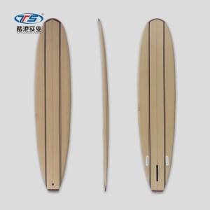 All around-(SUP Wood Grain 17) wood nose and tail sup paddleboard