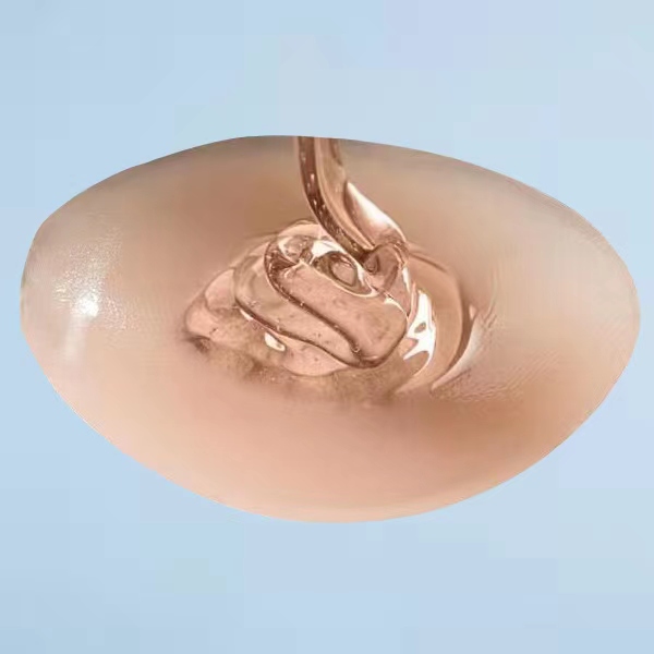 Adesivo de sutiã de silicone para sutiã colando a pele Imagem em destaque