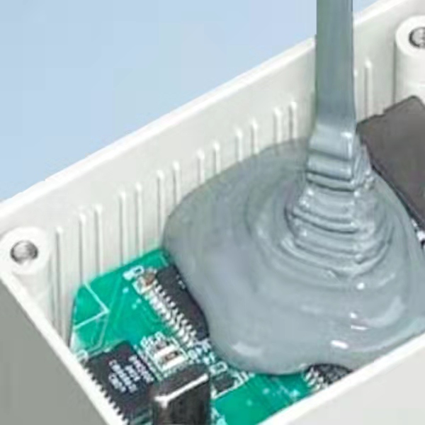 Grasa de silicona térmicamente conductora para diversos productos electrónicos