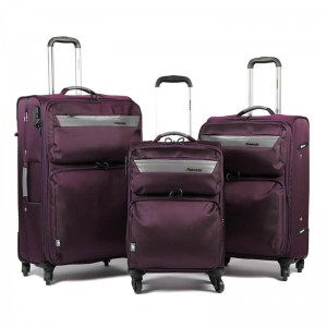 2020 OMASKA 3pcs set 20″24″28″ nice quality soft Travel Luggage Suitcases