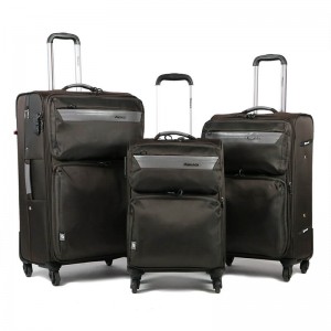 ຊຸດກະເປົາເດີນທາງ OMASKA 2021 Classic Nylon 3 ຕ່ອນ 20″24″28″ fabric trolley set luggage travel