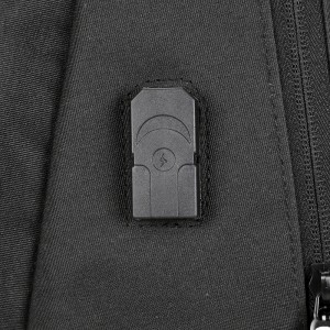 ओमास्का कस्टम लोगो वाटरप्रूफ बिजनेस 17 इंच पुरुष लैपटॉप बैकपैक