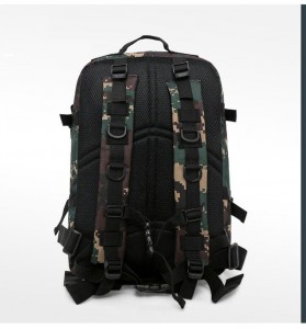 Omaska ​​Outdoor Wodoodporna torba wojskowa survivalowa Czarny wojskowy plecak taktyczny APL#826