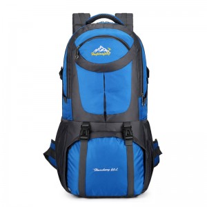 Omaska ​​hiking backpack 60L Large Capacity tantera-drano fitsangatsanganana ivelan'ny trano kitapo misy kiraro#whwjf1688