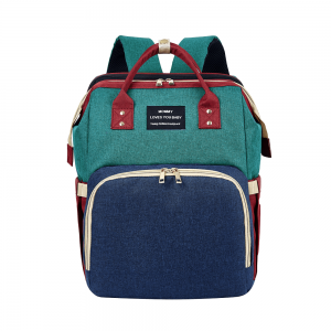ओमास्का बड़ी क्षमता वाली यात्रा फैशन माँ बेबी बैकपैक बैग माँ के लिए अवकाश वॉटरप्रूफ डायपर बैग#HS2082