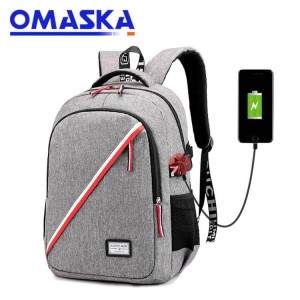 2020 Canton Fair Murang Usb Charging Travel school college laptop backpack bag