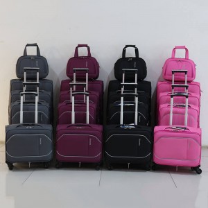 OMASKA 2021 classic dostosuj hurtową modę OEM na czterech kołach, 5-częściowy zestaw bagażu na kółkach