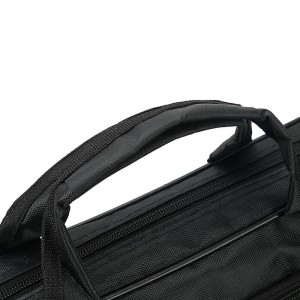 Omaska ​​მორგებული დაბეჭდილი ლოგო 15.6 ინჩიანი მსუბუქი ლეპტოპის მხრის ჩანთა დამცავი ვერტიკალური ლეპტოპის ჩანთა #CH30115