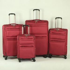 ໂຮງງານ Omaska ​​ຂາຍຍົກຮ້ອນຂາຍ 4 pcs set custom logo suitcase luggage bag