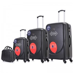 OMASKA 2021 new 4pcs 5pcs sets luggage sets wholesale 004# CKD SEMI FINISHED valise qualityfied koffer hot selling OEM ODM maleta