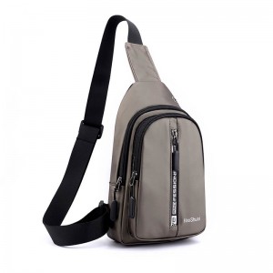 चीन स्लिंग बैग ओमास्का ब्रांड HS803 कस्टम लोगो OEM ODM थोक अच्छी गुणवत्ता एकल कंधे बेल्ट पुरुषों मेसेंजर बैग