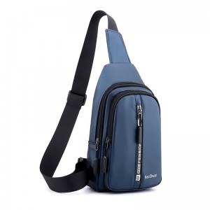 चीन स्लिंग बैग ओमास्का ब्रांड HS803 कस्टम लोगो OEM ODM थोक अच्छी गुणवत्ता एकल कंधे बेल्ट पुरुषों मेसेंजर बैग