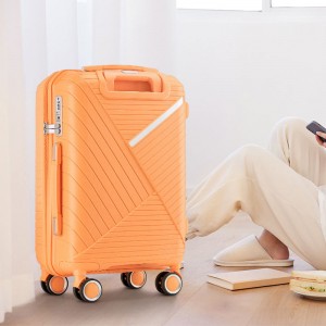 Nowa walizka podróżna Omaska ​​z cichym bagażem na kółkach 360 stopni