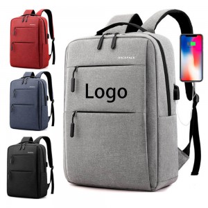 17-calowy nylonowy wielofunkcyjny plecak szkolny USB z zabezpieczeniem przed kradzieżą