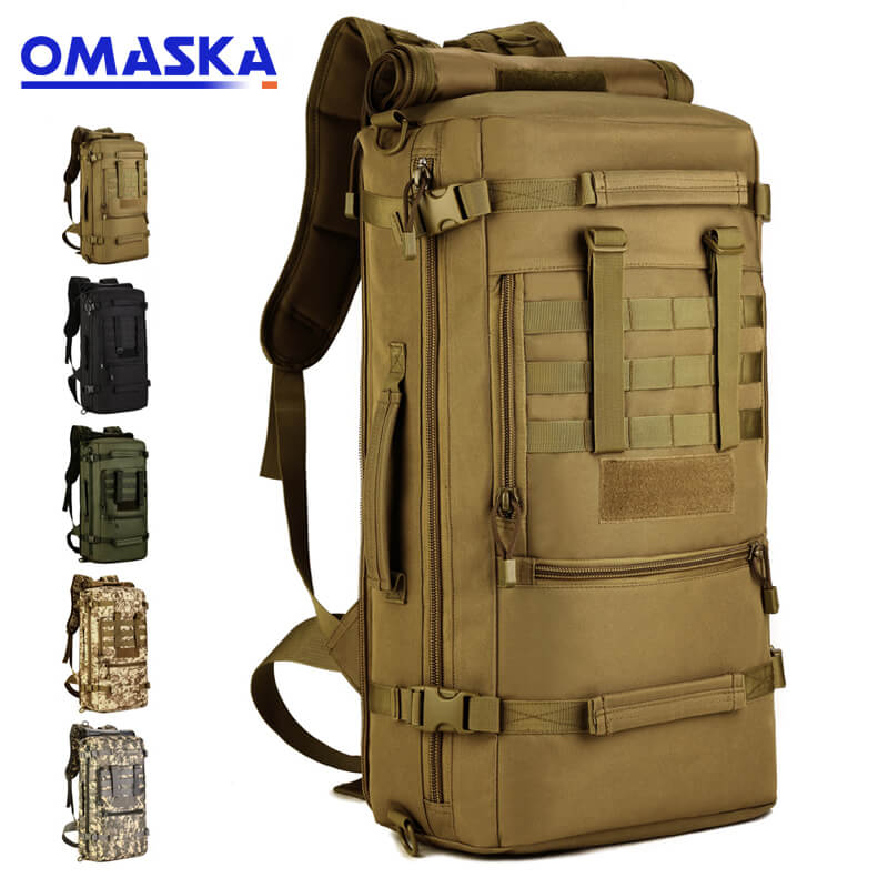 Firmy produkujące plecak USB - Męski 50-litrowy wielofunkcyjny plecak torba bagażowa torba podróżna torba podróżna o dużej pojemności torba alpinistyczna plecak na zewnątrz - Omaska
