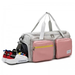 OMASKA 398# NEW FASHION WHOLESALE BIG CAPACICTY GYM BAG WITH SHOES COMPARTMENT