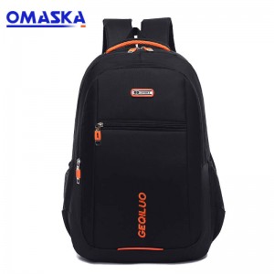 ओमास्का बैकपैक फैक्ट्री छोटा MOQ थोक कस्टम सस्ता लैपटॉप बैकपैक बैग