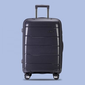 PP LUGGAGE BAIGOU FACTORY 882# 3PCS SET 20 24 28 INCH DOUBLE WHEEL MATCHING COLOR TROLLEY LUGGAGE