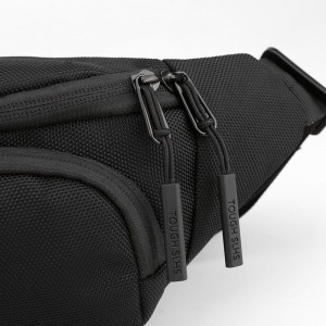 ओमस्का कमर बैग फैक्टरी अनुकूलित लोगो OEM ODM HS819 थोक निविड़ अंधकार सरल डिजाइन कमर बैग 2021