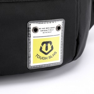 ચાઇના ઓમાસ્કા કમર બેગ સપ્લાયર HS1670 કસ્ટમાઇઝ લોગો OEM ODM હોલસેલ સરસ ગુણવત્તાવાળી વોટરપ્રૂફ સિમ્પલ વેઇસ્ટ બેગ 2021