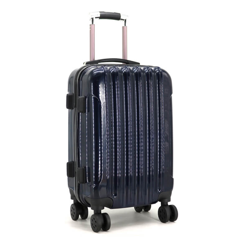 Wholesale China manufacturer custom abs suitcase black 5 PCS set abs trolley luggage