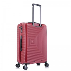4PCS SET PP Luggage China Factory ຂາຍສົ່ງ ລໍ້ຄູ່ ຄຸນນະພາບດີ PP SuitCASE