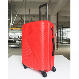 12 PCs SET SEMI FINISHED PP Luggage 4 Models MIX INTO 1 SET China Factory ຂາຍສົ່ງຂາຍຍ່ອຍ PP 12PCS Luggage Set