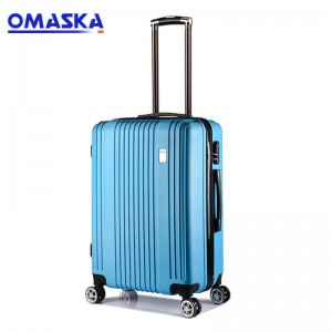 OMASKA 2020 စက်ရုံမှ ABS ခရီးဆောင်အိတ်အသစ် Custom Hard Shell Luggage လက်ကား