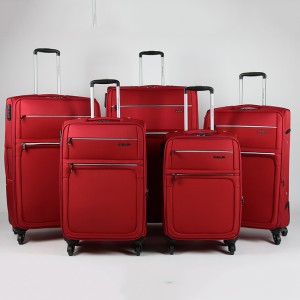 6 ຊິ້ນ 18” 20″ 22” 25″ 28” 30″ ກະເປົາເດີນທາງ trolley luggage suitcase leather set