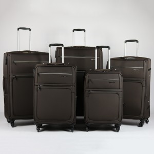 6 ຊິ້ນ 18” 20″ 22” 25″ 28” 30″ ກະເປົາເດີນທາງ trolley luggage suitcase leather set